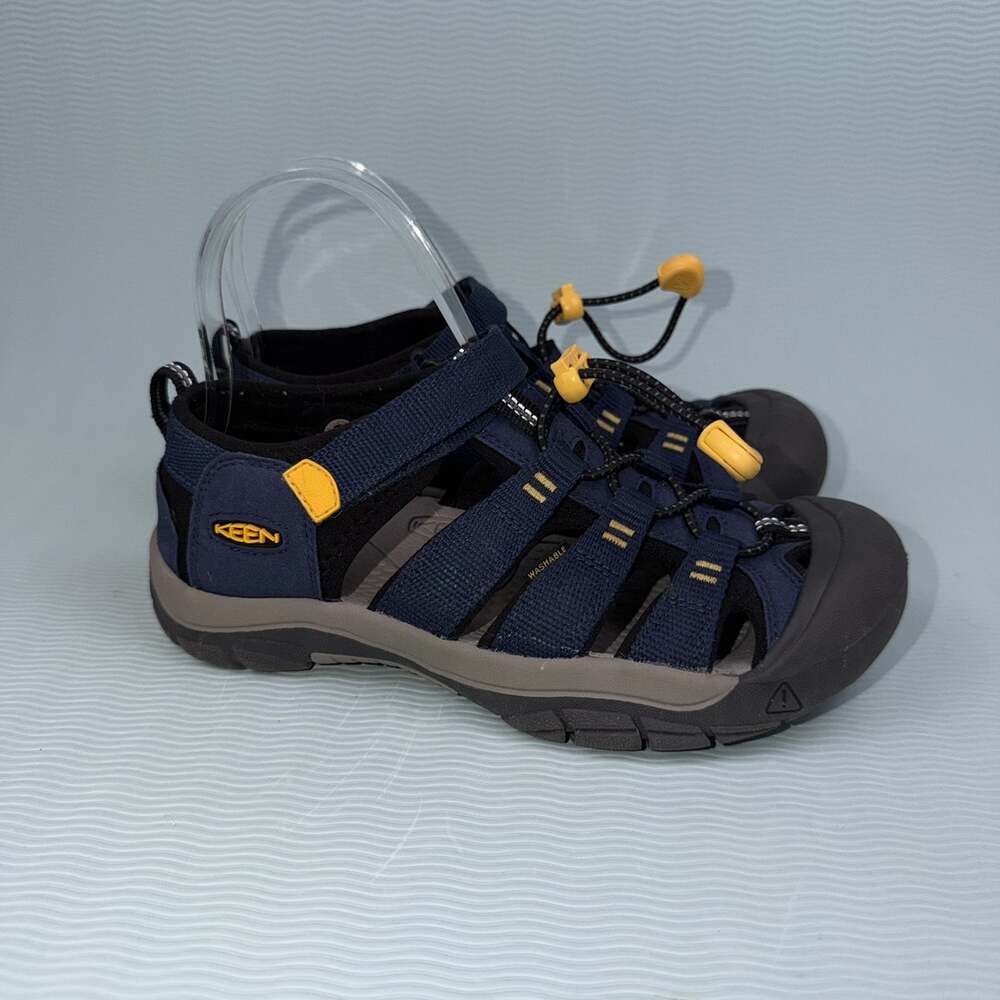KEEN Newport H2 Water Blue Gray Sandals Youth Big Kids Sz 4 Blue 1009962 Hiking